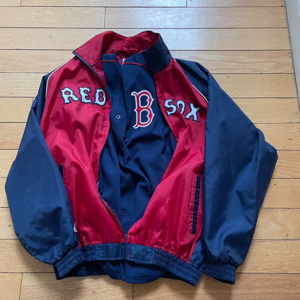 RED SOX JACKET & SHIRT COMBO!!!  GENDER NEUTRAL